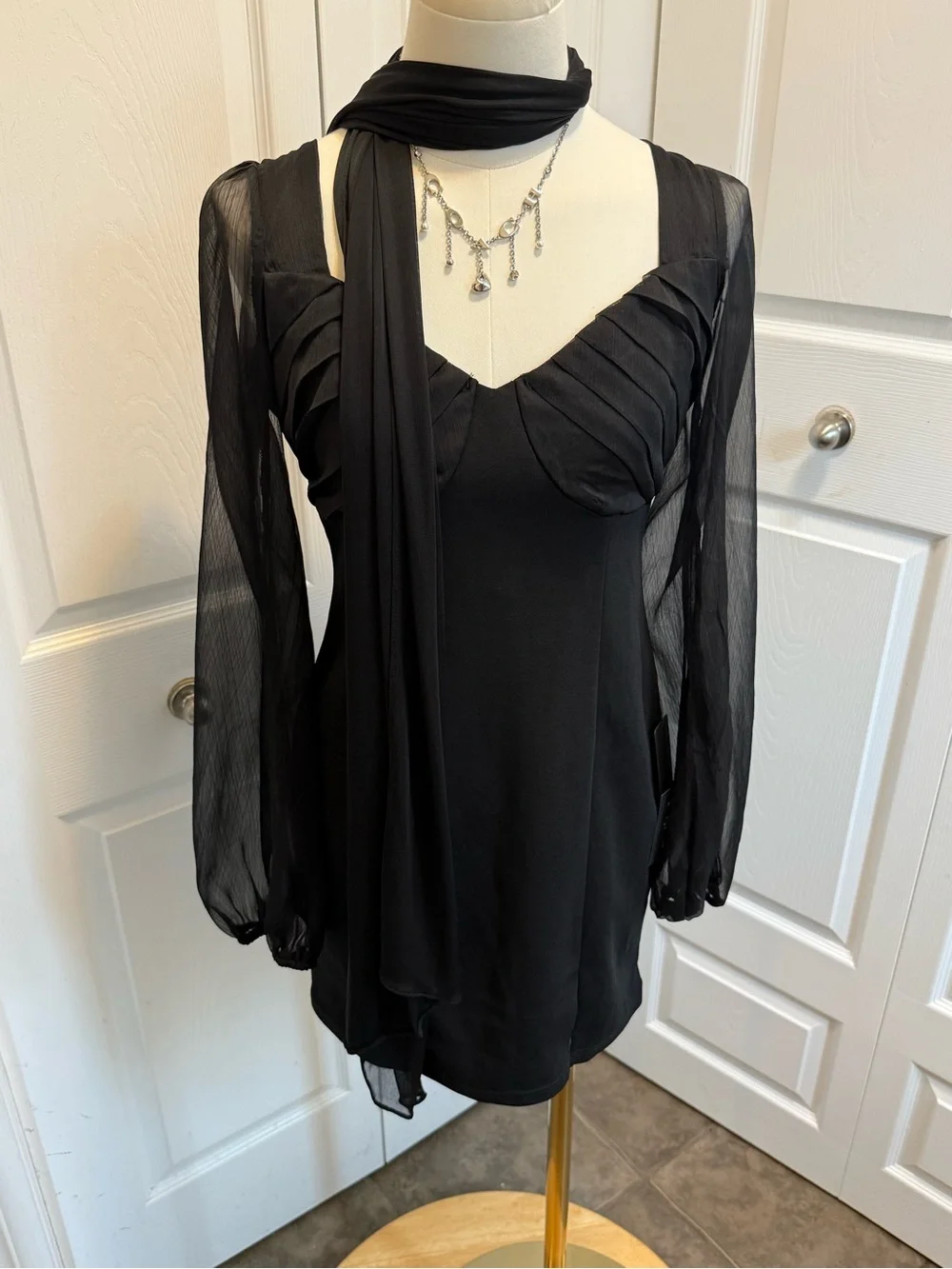 Lulus Black Athletic Skirt with Tag - Picture 2 of 14